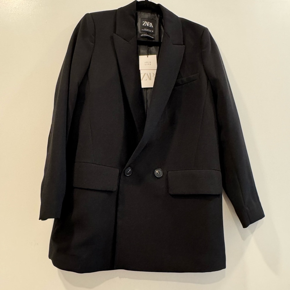 Zara Elegant Black Blazer